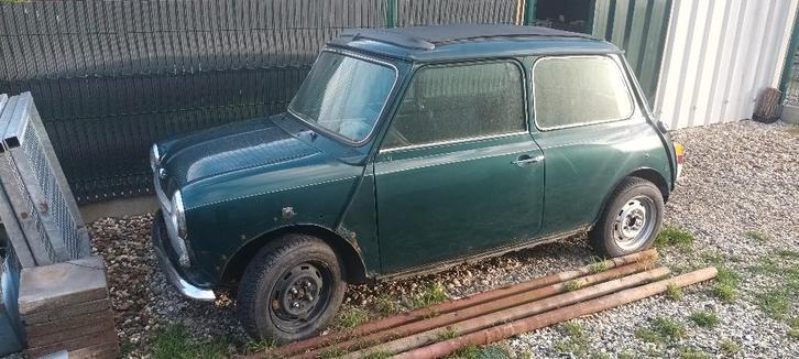 kale bodemplaat met papieren MPI Klassieke Mini 1998, Auto-onderdelen, Klein materiaal, Mini, Rover, Austin, Gebruikt, Ophalen