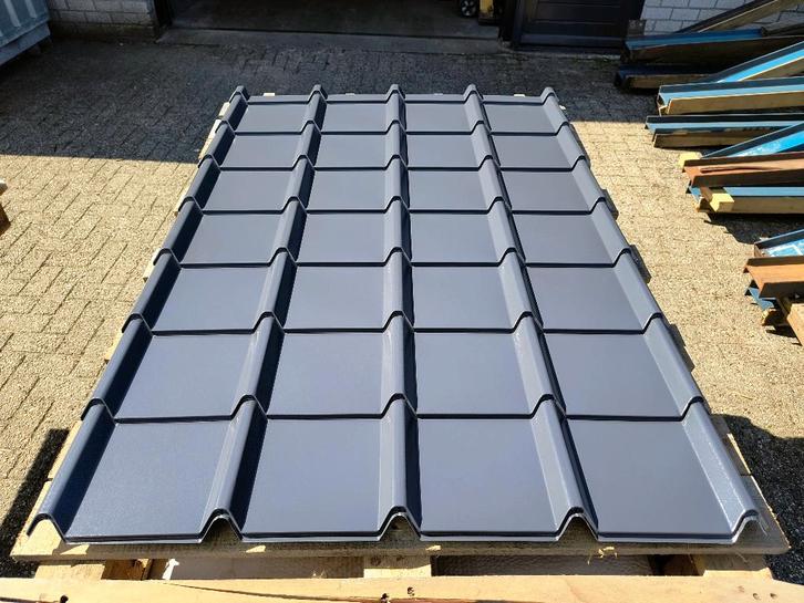 FAILLISSEMENTSPARTY DIV KLEUREN DAKPANPLATEN 113x83cm METAAL, Doe-het-zelf en Bouw, Platen en Panelen, Nieuw, Overige materialen