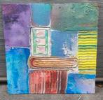 huile sur panneau abstrait, Enlèvement ou Envoi