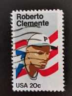 USA 1984 - sport - baseball - Roberto Clemente, Ophalen of Verzenden, Gestempeld