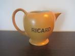Vintage retro Ricard waterkruik keramiek Frans, Verzamelen, Merken en Reclamevoorwerpen, Ophalen of Verzenden, Zo goed als nieuw