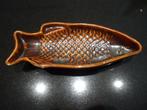 oude vis antieke bakvorm geglazuurde faïence keukendecoratie, Antiek en Kunst, Ophalen of Verzenden