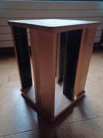 Draaibaar houten cd rek 72 sleuven, Muziek en Instrumenten, Ophalen, Zo goed als nieuw