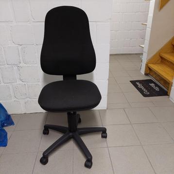 Bureau stoel zwart degelijke kwaliteit beschikbaar voor biedingen