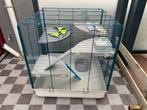 Kooi voor knaagdieren / ratten met toebehoren 80 x 80 cm, Dieren en Toebehoren, Ophalen, Gebruikt, Kooi