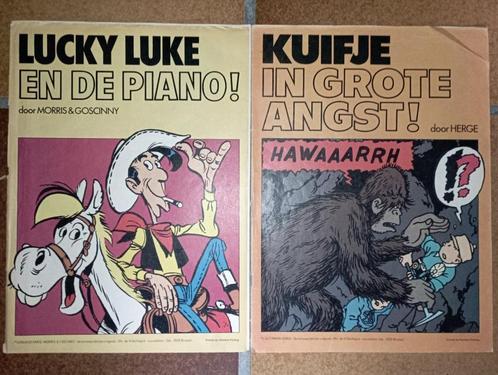 582) Kuifje en Lucky Luke ( Chevron uitgave ), Livres, BD, Utilisé, Plusieurs BD, Enlèvement ou Envoi