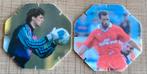 2 verzamelplaatjes voetbalclub K.S.V. Waregem (jaren '90), Verzamelen, Sportartikelen en Voetbal, Ophalen of Verzenden, Gebruikt