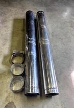 inox dubbelwandige schouwbuis, Doe-het-zelf en Bouw, Buizen en Afvoer, Ophalen, Gebruikt, Inox