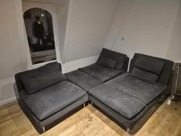 Ikea SÖDERHAMN zetel / chaise longue grijs beschikbaar voor biedingen