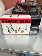 zes lepels voor borrelhapjes, Ophalen, Nieuw, Porselein