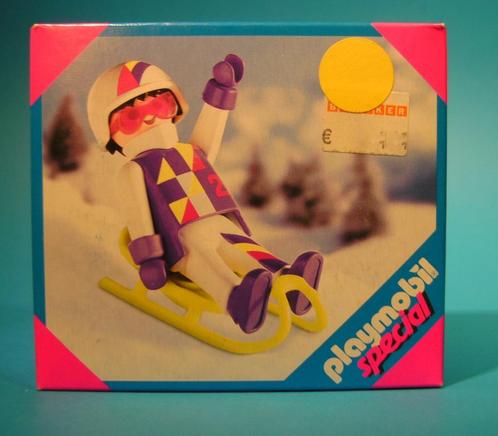 PLAYMOBIL -Bobslee racer- 4585 - 1 Klicky - Vintage -, Kinderen en Baby's, Speelgoed | Playmobil, Nieuw, Complete set, Ophalen
