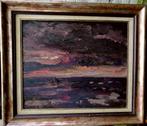 Constant Permeke '' Avond op zee'' olieverf op board., Antiek en Kunst, Verzenden