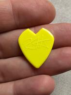 Metallica 2025 yellow Kirk Hammett plectrum Guitarpick, Ophalen of Verzenden, Zo goed als nieuw
