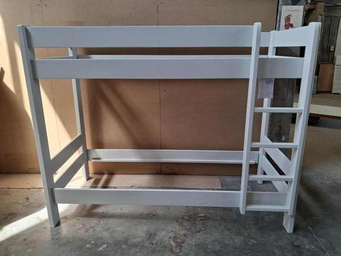 NIEUW massief stapelbed - Mathy by Bols, Huis en Inrichting, Slaapkamer | Bedden, Nieuw, Tweepersoons, 90 cm, 200 cm, Hout, Overige kleuren