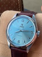 Yema Urban Ice Bleu Automatic < NIEUW + GARANTIE >, Handtassen en Accessoires, Horloges | Heren, Seiko, Leer, Staal, Polshorloge