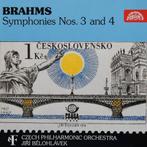Brahms 3 & 4 - Czech Philharmonic Or/ Belohlavek - SUPRAPHON, Enlèvement ou Envoi, Comme neuf, Orchestre ou Ballet