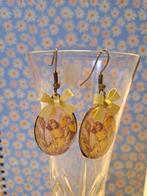 gele oorbellen, Overige materialen, Hangers, Geel, Ophalen of Verzenden