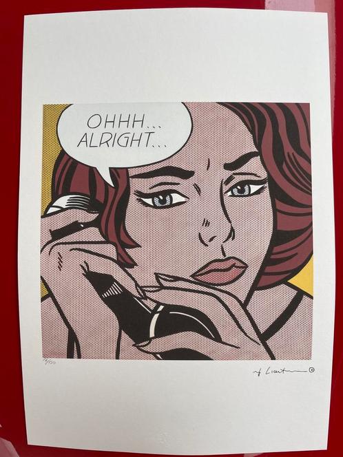 Roy Lichtenstein, Antiquités & Art, Art | Lithographies & Sérigraphies, Enlèvement ou Envoi