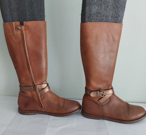 179C* Zecchino d'oro - jolies bottes brunes cuir (37), Vêtements | Femmes, Chaussures, Porté, Bottes hautes, Brun, Envoi