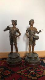 Beeldjes muzikanten, Antiquités & Art, Antiquités | Bronze & Cuivre, Enlèvement