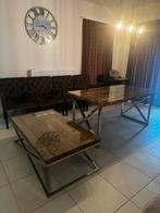 Salon-/eettafel met stoelen, Ophalen