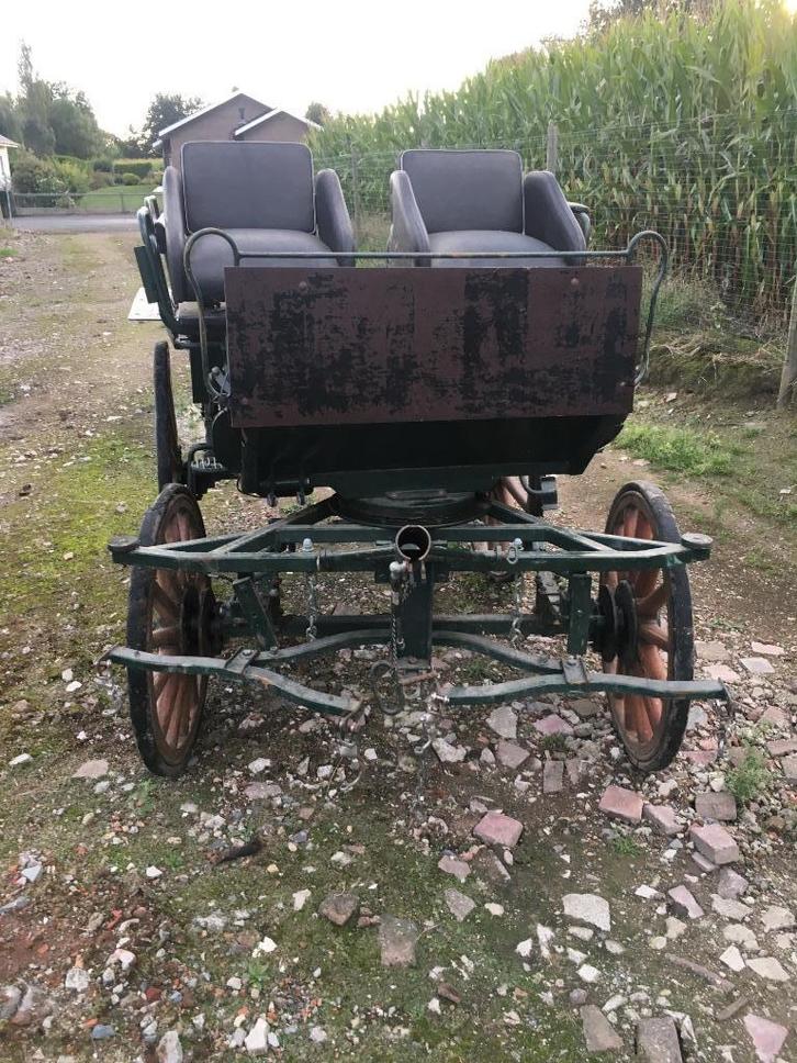 Koets met doorloop, Dieren en Toebehoren, Rijtuigen en Koetsen, Gebruikt, Wagonette, Paard