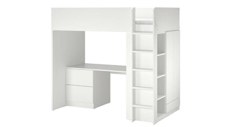 Hoogslaper, stapelbed Ikea Stuva/Smastad, Huis en Inrichting, Slaapkamer | Stapelbedden en Hoogslapers, Hoogslaper, Ophalen