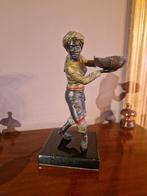 koud beschilderd Weens bronzen beeld van een Arabische vrouw, Antiek en Kunst, Ophalen of Verzenden, Brons