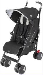 Maclaren Techno XT buggy, zwart, Kinderen en Baby's, Buggy's, Ophalen, Gebruikt, Maclaren, Verstelbare rugleuning