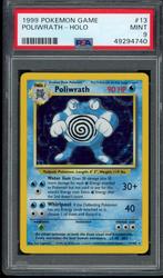 Poliwrath Holo PSA 9 - 13/102 - Base Set 1999, Verzenden, Zo goed als nieuw, Losse kaart, Foil