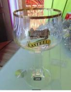 KASTEEL bierglazen, drie stuks., Ophalen of Verzenden, Nieuw, Bierglas