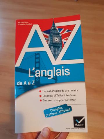 Livre d'apprentissage de l'anglais niveaux B1-C1  beschikbaar voor biedingen