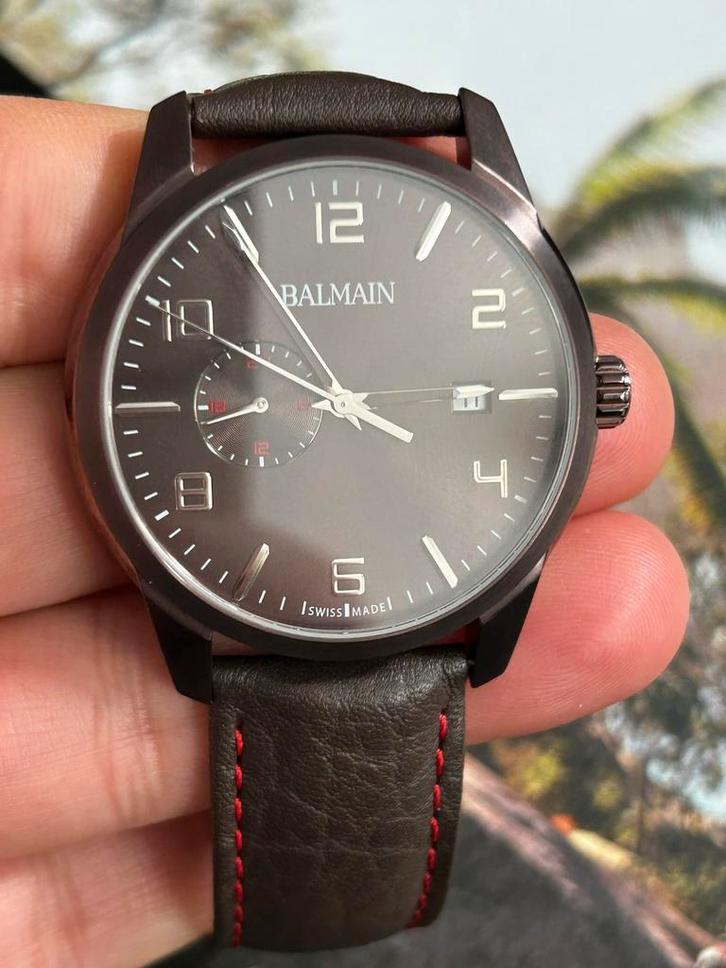 Balmain Madrigal GMT 24 heures à quartz, Bijoux, Sacs & Beauté, Montres | Hommes, Comme neuf, Acier, Enlèvement ou Envoi