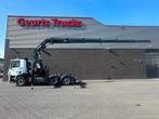 DAF CF 85 410 6X2 + HIAB 422EP-5 HIPRO TREKKER/SATTELZUG/TRA, Auto's, Vrachtwagens, Automaat, Euro 5, 408 pk, Wit