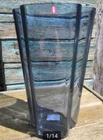 Iitala Alvar Aalto glazen vaas 22cm grijs in verpakking, Ophalen of Verzenden