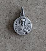 Médaillon, pendentif Jésus Sacré Coeur - argent, France, Enlèvement ou Envoi