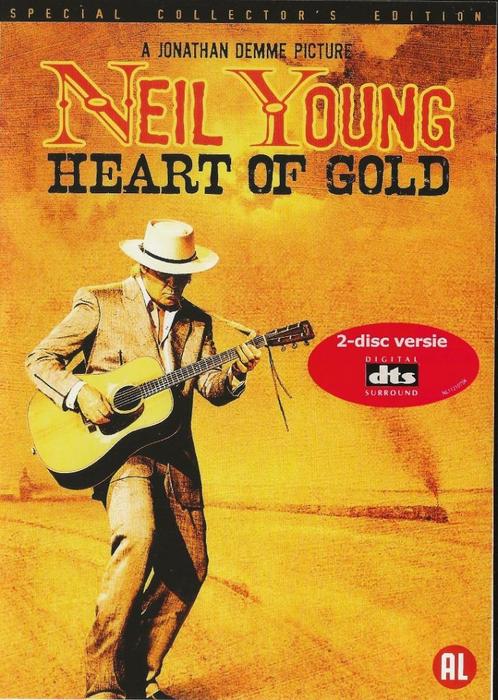 " Neil Young " Heart of gold. 2 DVD, CD & DVD, DVD | Musique & Concerts, Enlèvement ou Envoi