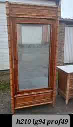 Garde-robe lingere 1900 façon bambou, Maison & Meubles, Enlèvement, Comme neuf