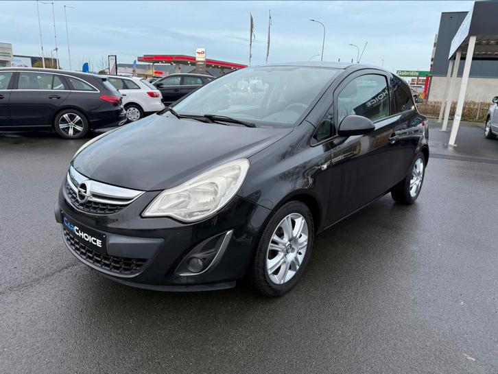 Opel Corsa 1.2i - Benzine - Automaat - [KEURING&CARPASS], Auto's, Opel, Bedrijf, Te koop, Corsa, Benzine, Automaat, Zwart, Ophalen