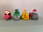 4 mini voertuigen Paw patrol + 5 vingerpopjes, Ophalen