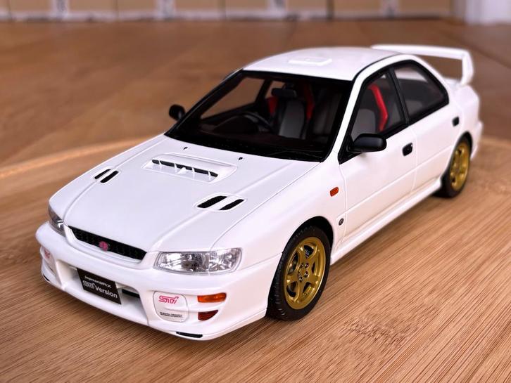 Subaru Impreza WRX Type RA STI 1:18 OttO Mobile GTT GT Turbo, Hobby en Vrije tijd, Modelauto's | 1:18, Nieuw, Auto, OttOMobile