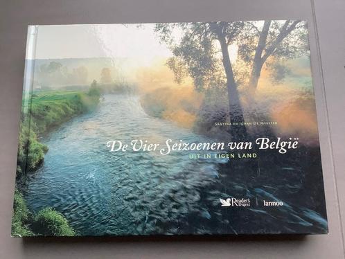 Boek ‘ De vier seizoenen van België ‘ uit in eigen land, Boeken, Natuur, Zo goed als nieuw, Natuur algemeen, Ophalen of Verzenden