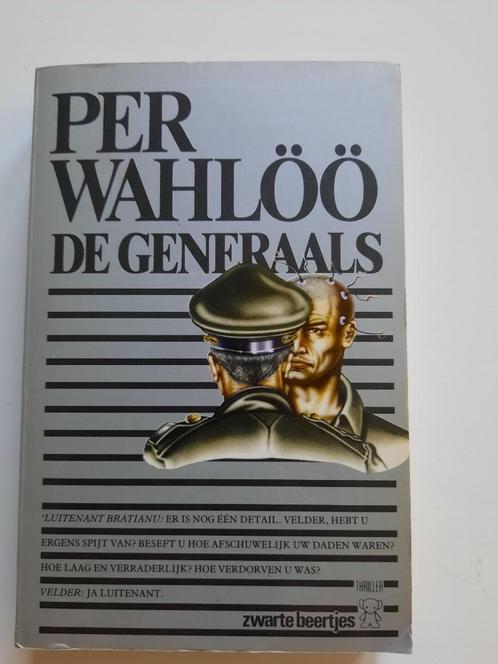 De Generaals - boek Per Wahloo, Livres, Littérature, Utilisé, Enlèvement ou Envoi