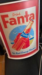 Ancienne boîte à lumière publicitaire FANTA, Enlèvement, Utilisé, Table lumineuse ou lampe (néon)