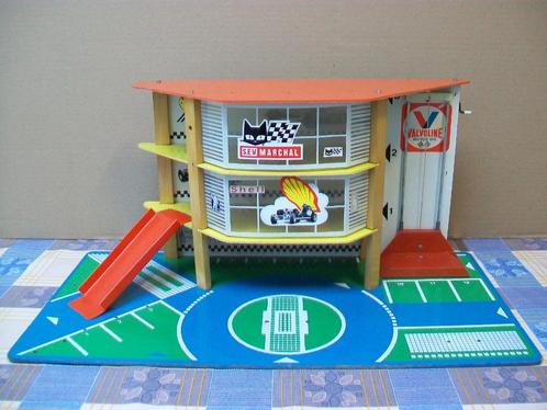 Sio Garage - Shell - Matchbox - Majorette - Vintage - Retro, Enfants & Bébés, Jouets | Véhicules en jouets, Utilisé, Enlèvement ou Envoi