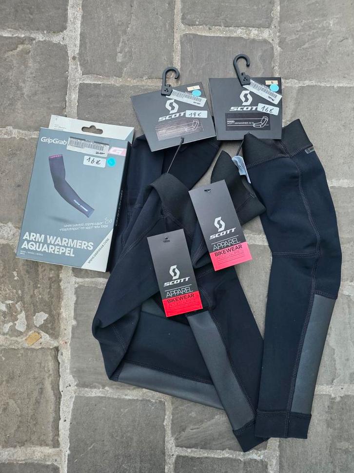 NIEUW: GripGrab Arm Warmers, Scott Arm Warmers AS10, Fietsen en Brommers, Fietsaccessoires | Fietskleding, Nieuw, Ophalen of Verzenden