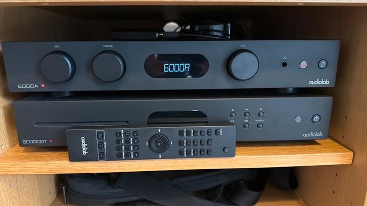 audiolab 6000a amplificateur, Audio, Tv en Foto, Versterkers en Ontvangers, Zo goed als nieuw, Ophalen