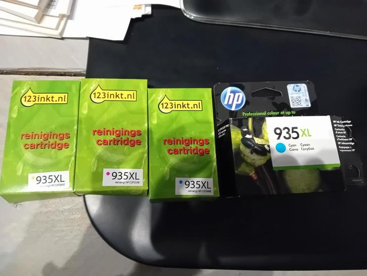 HP 935XL originele high-capacity cyaan inktcartridge, Computers en Software, Printerbenodigdheden, Nieuw, Cartridge, Ophalen of Verzenden