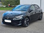 Opel Corsa 1.2 TURBO 101pk nieuw full option 665km Garantie, Auto's, Voorwielaandrijving, Stof, 1199 cc, Zwart