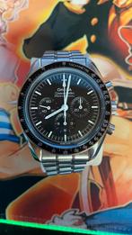 Omega Speedmaster moonwatch, Handtassen en Accessoires, Horloges | Heren, Staal, Staal, Ophalen of Verzenden, Zo goed als nieuw